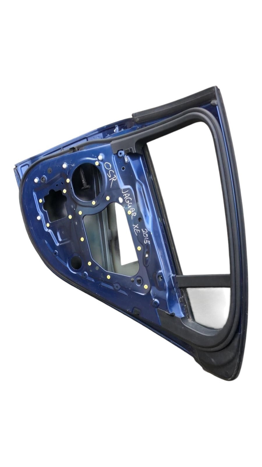 JAGUAR XE DOOR REAR RIGHT DRIVER SIDE IN BLUE/JBC2149 SALOON X760 2015