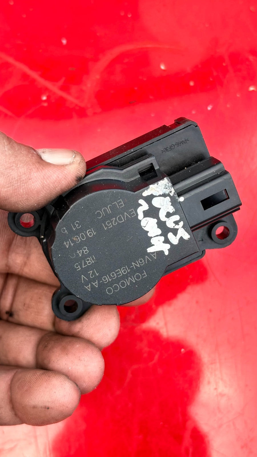 FORD FOCUS 2014 HEATER AIR VENT FLAP ACTUATOR MOTOR AV6N-19E616-AA