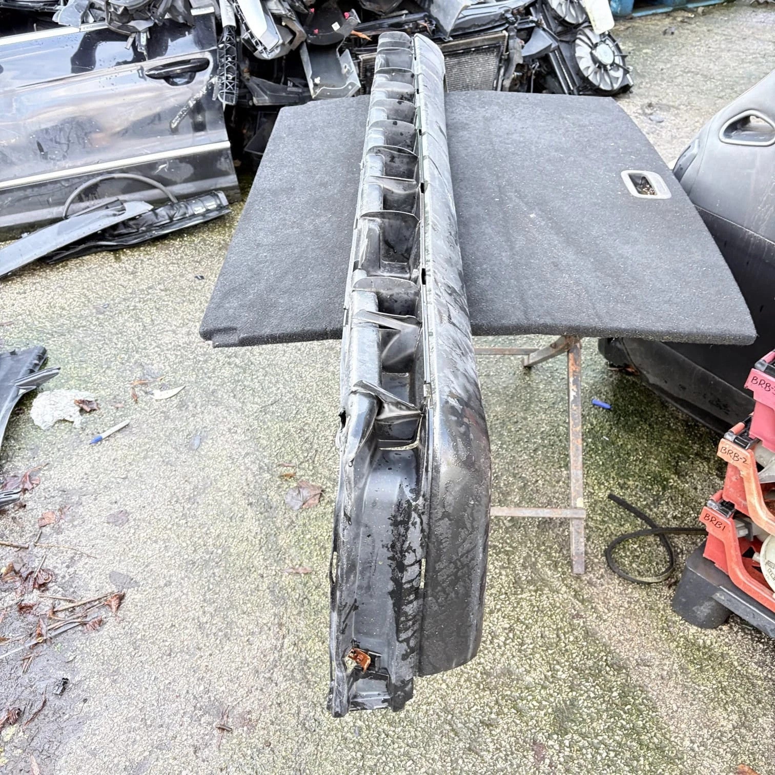Plastic Rear Bumper Citroen Jumpy 1.9 Diesel 51kW 3P 1489562077