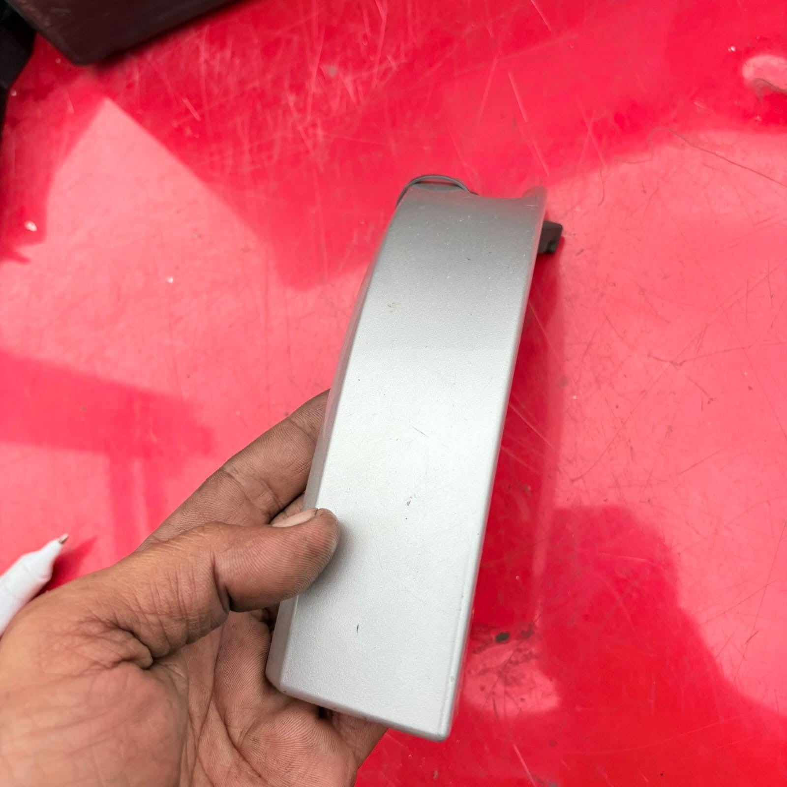 PEUGEOT 1007 NEARSIDE REAR SLIDING DOOR RAIL COVER TRIM (9649414780)