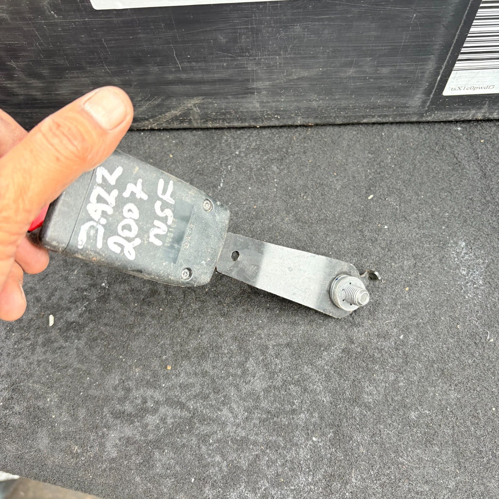 HONDA JAZZ 2007 NSF SEAT BELT STALK BUCKLE PASSENGER LEFT FRONT 1024457