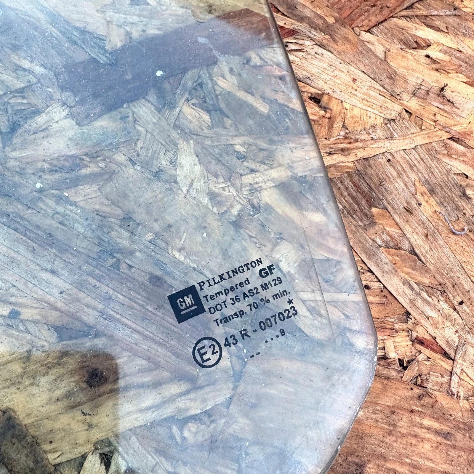 Door-Drop Glass rear left for Opel Vectra 2006