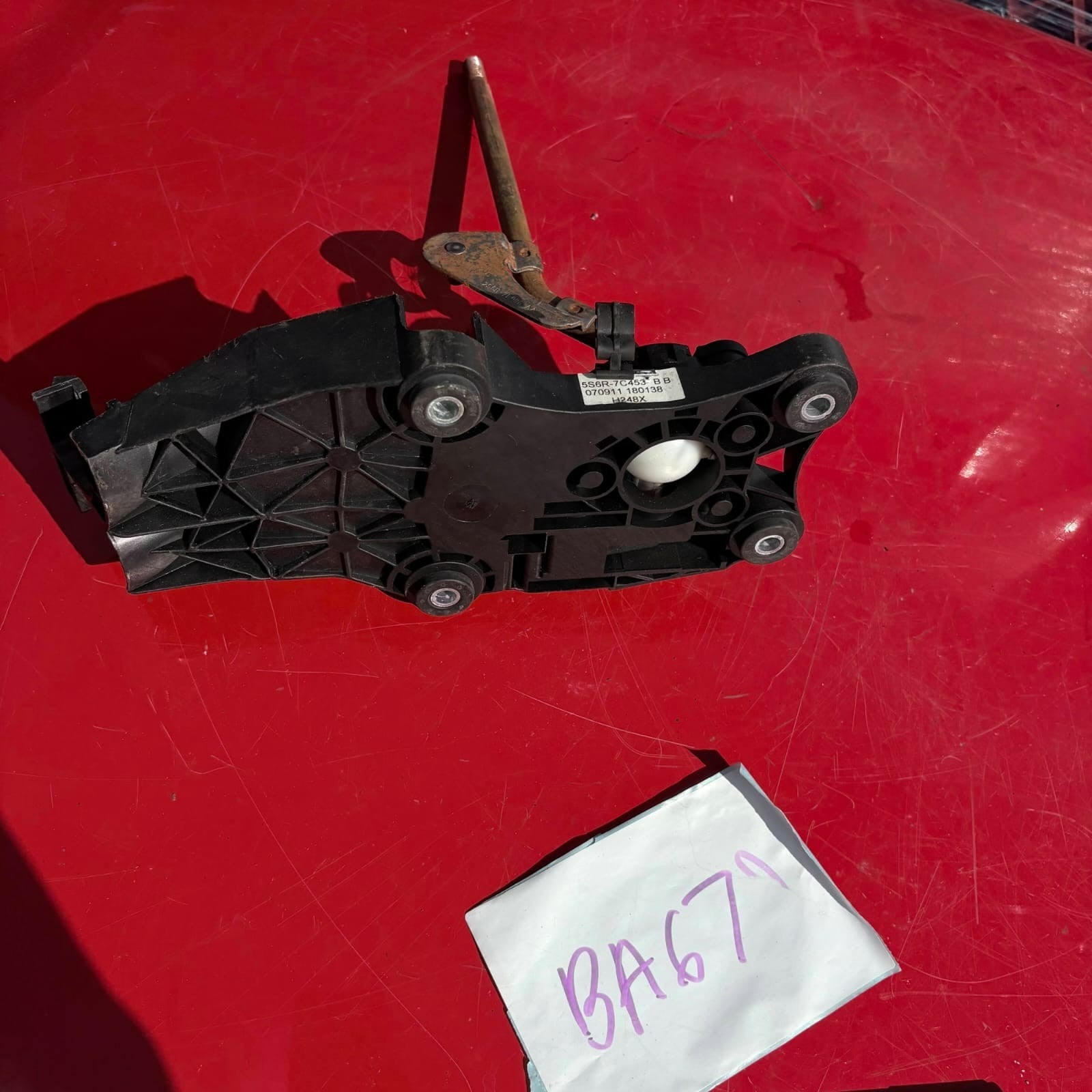 5S6R-7C453-BB MANUAL GEAR LEVER FORD FIESTA 57 D 50KW 5M 5P SPARE U-BLACK