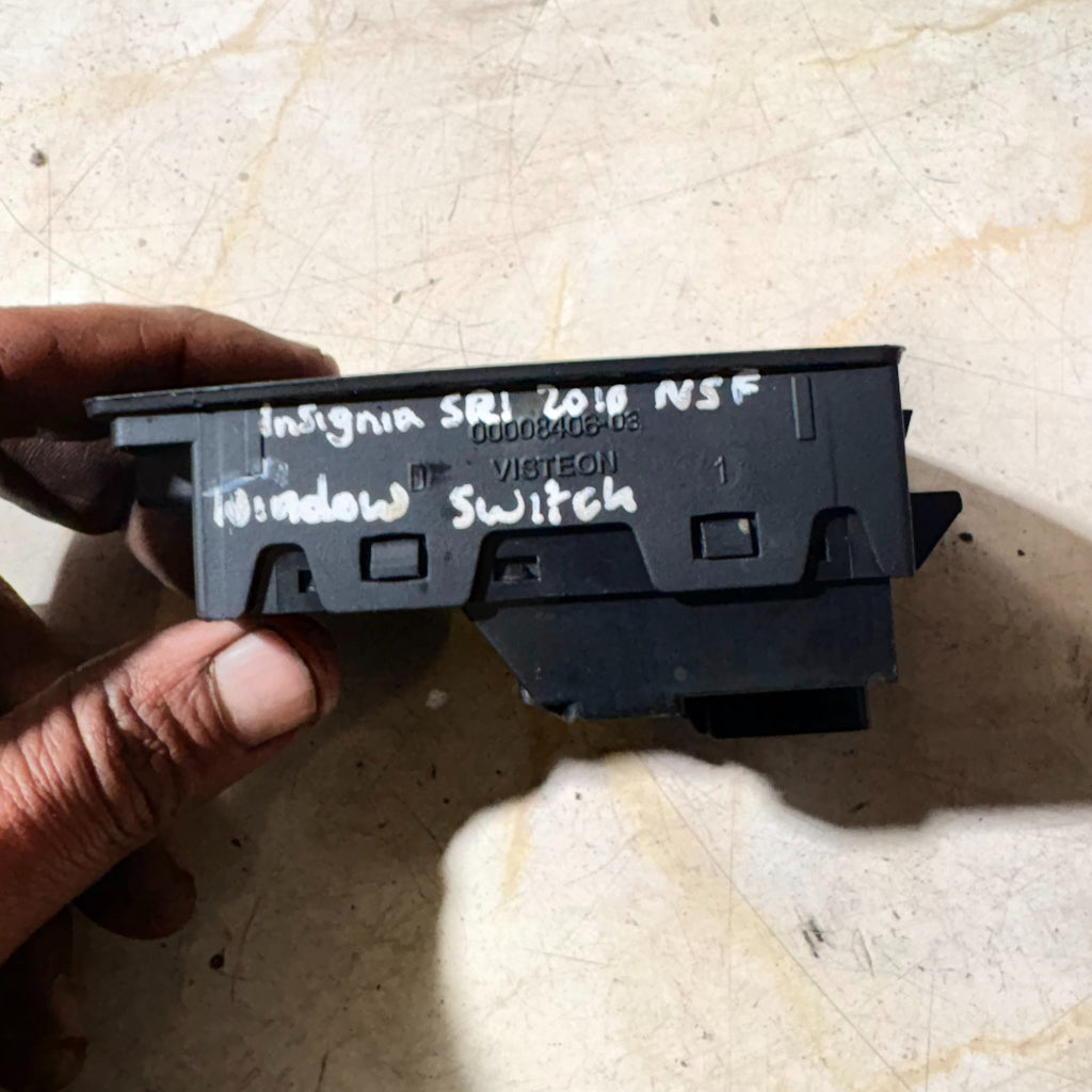 Vauxhall Insignia SRI Mk1 2008-2017 Passenger Front Left Window Switch