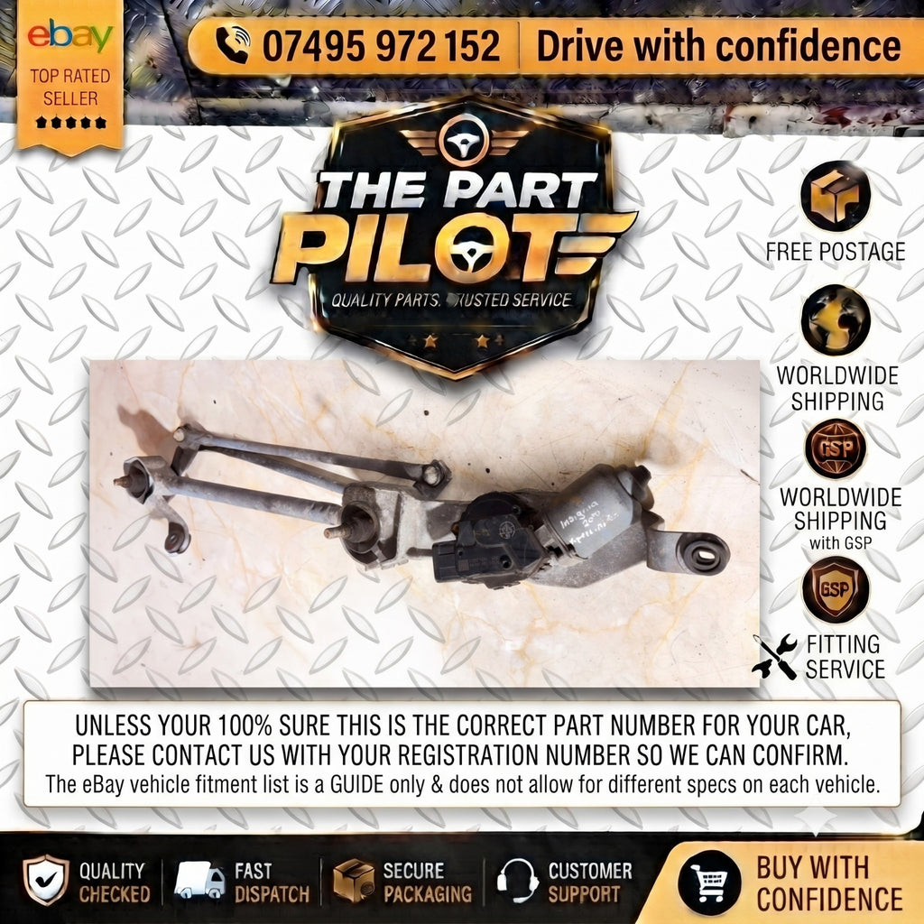 Vauxhall Insignia Mk1 2008-2017 Front Wiper Motor Linkage Mechanism 13227393
