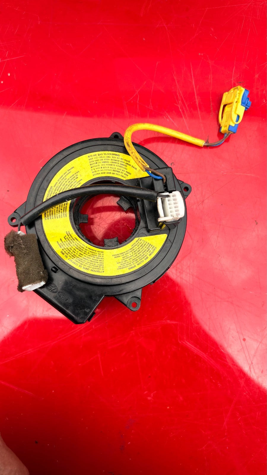 RENAULT TWINGO 2003 STEERING WHEEL AIRBAG SRS SQUIB SLIP RING
