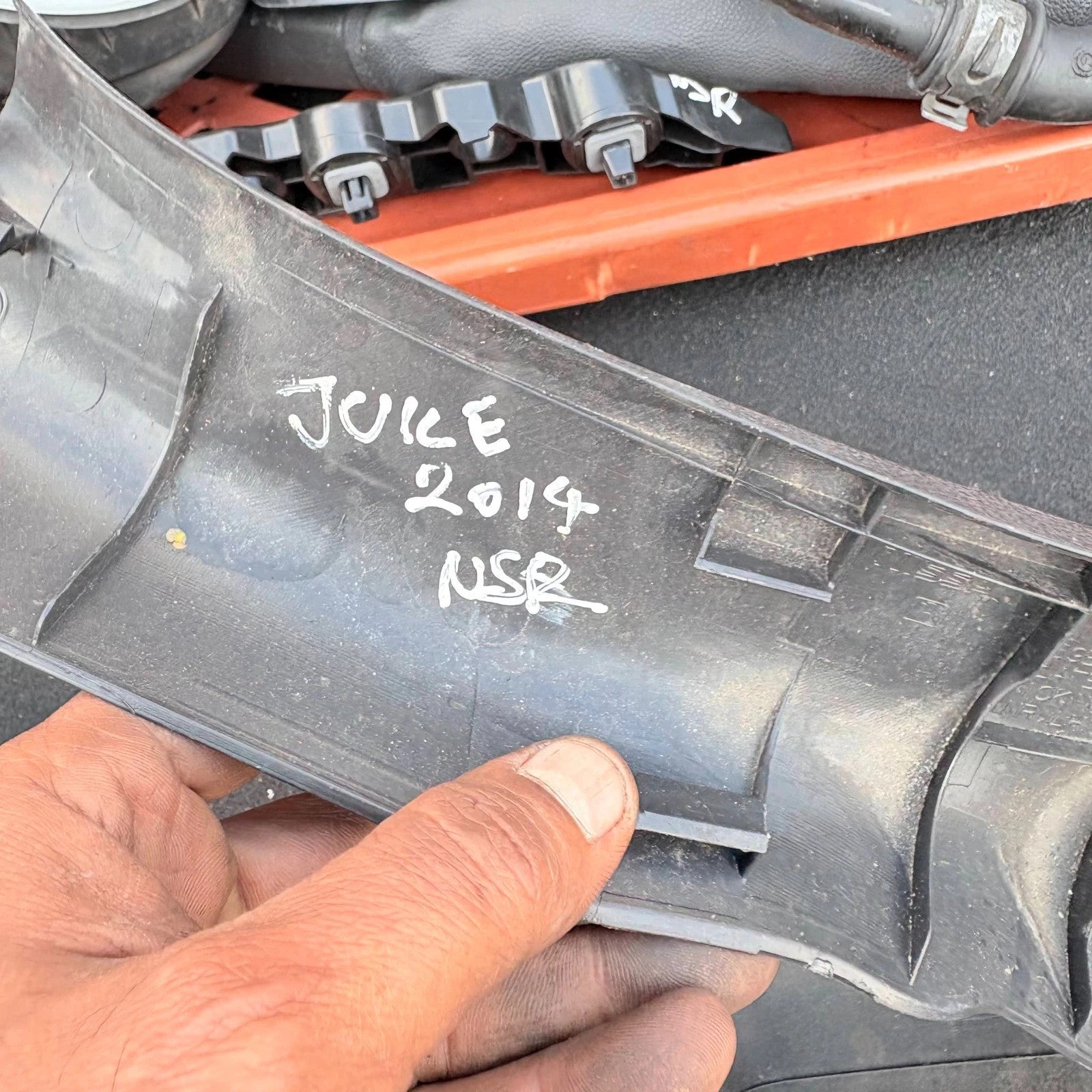 2014 Nissan Juke Rear Left Passenger Side Inner Molding Trim 769B7-1KA2A