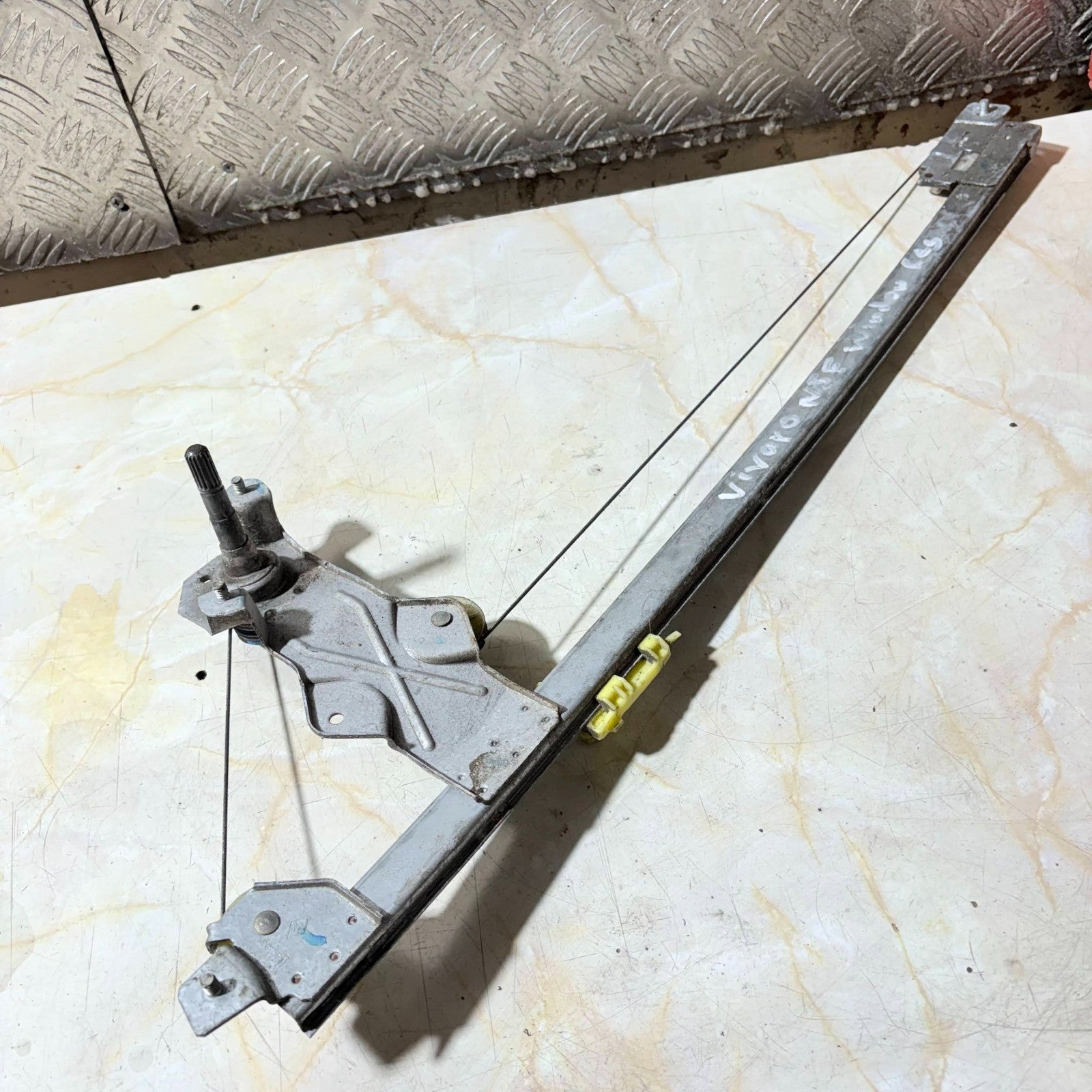 Vauxhall Vivaro Left Passenger Nearside Front Manual Window Regulator 2001-2015B