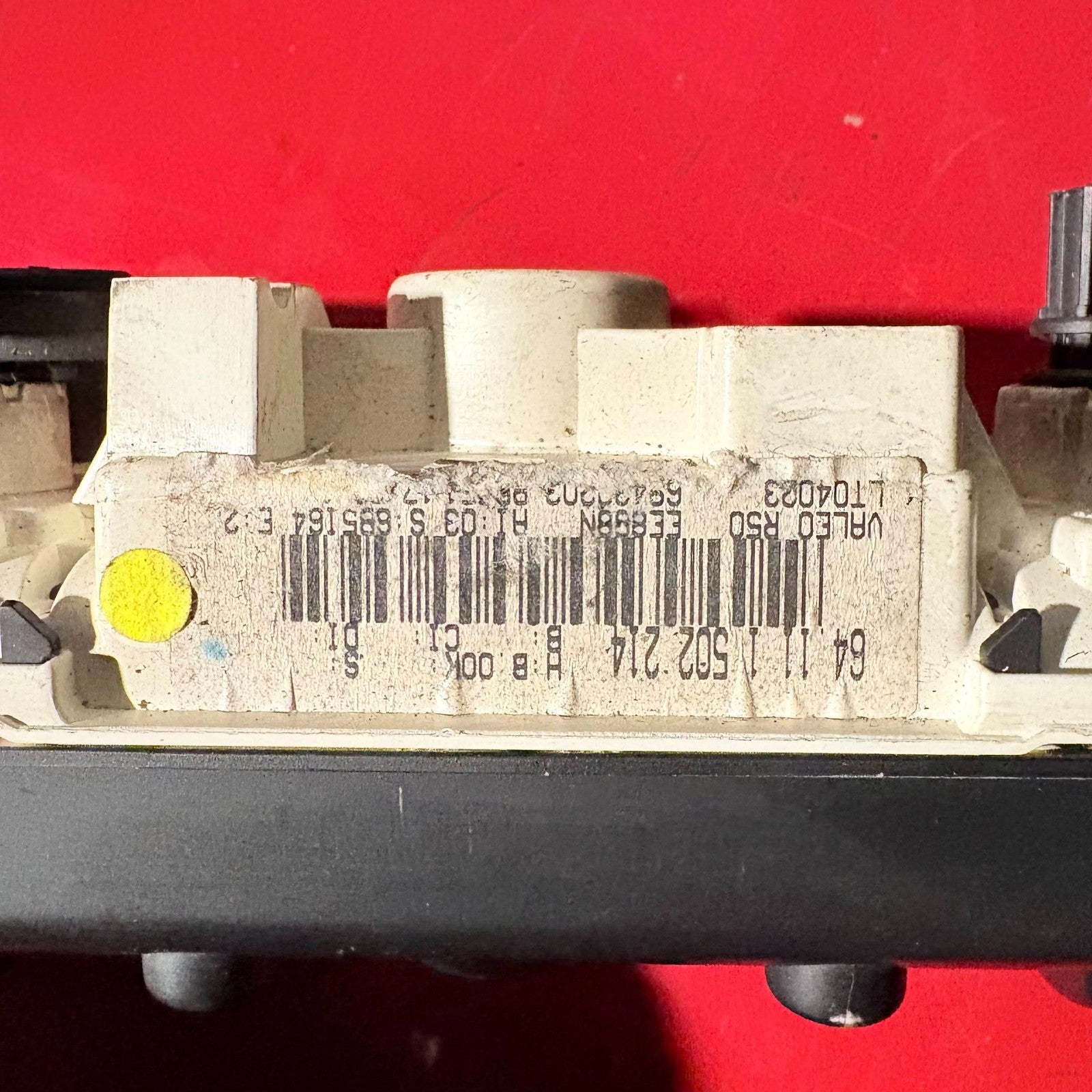BMW Mini Cooper 2002 Climate Control Heater control unit 64111502214
