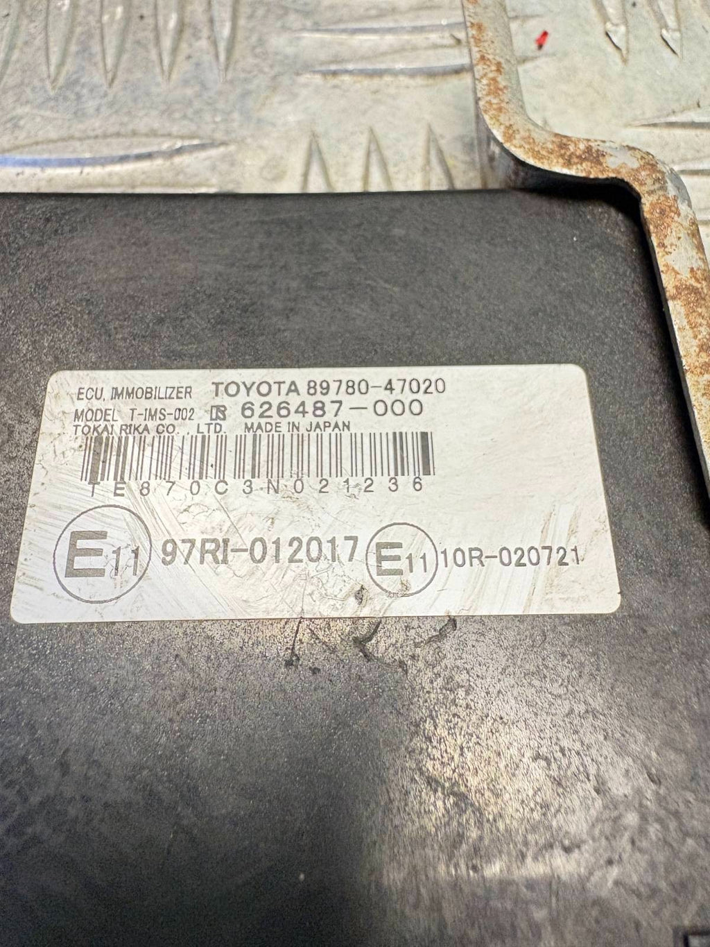 Toyota Prius Hybrid Immobilizer ECU Transponder Module 89780-47020#NP50