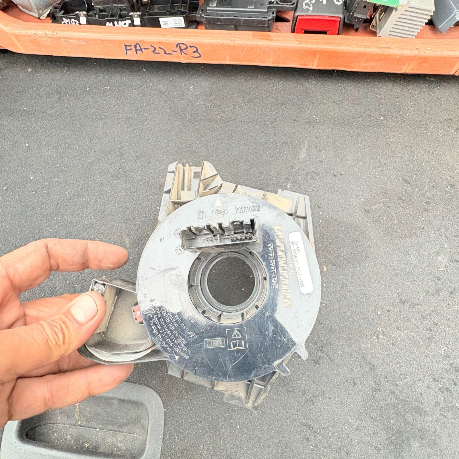 FORD TRANSIT CONNECT 2002-2008 STEERING AIRBAG CLOCK SPRING SQUIB 2M5114A664AA