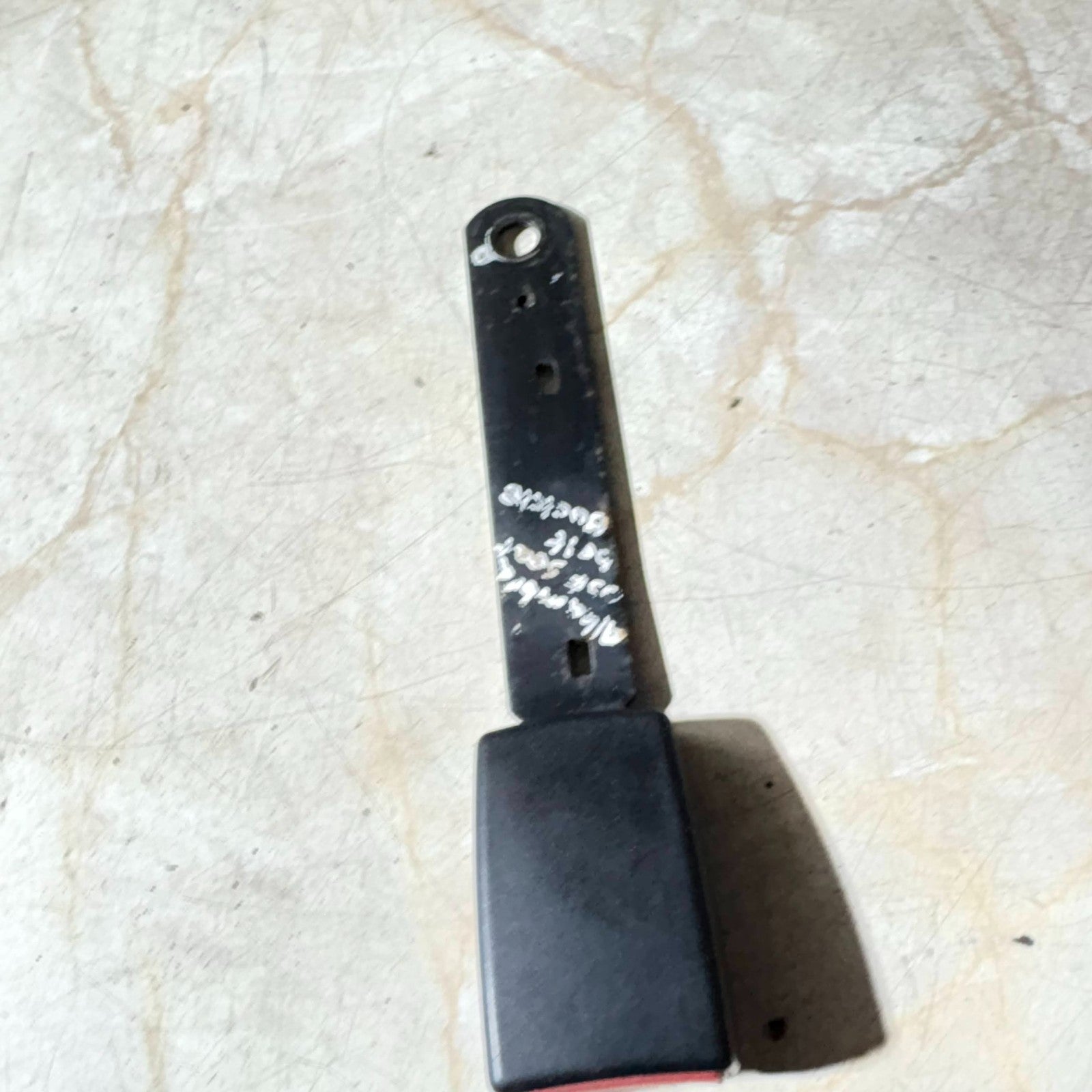 SEAT ALHAMBRA DRIVER SEAT BELT BUCKLE. 2006 TO 2010. 7M3857877B