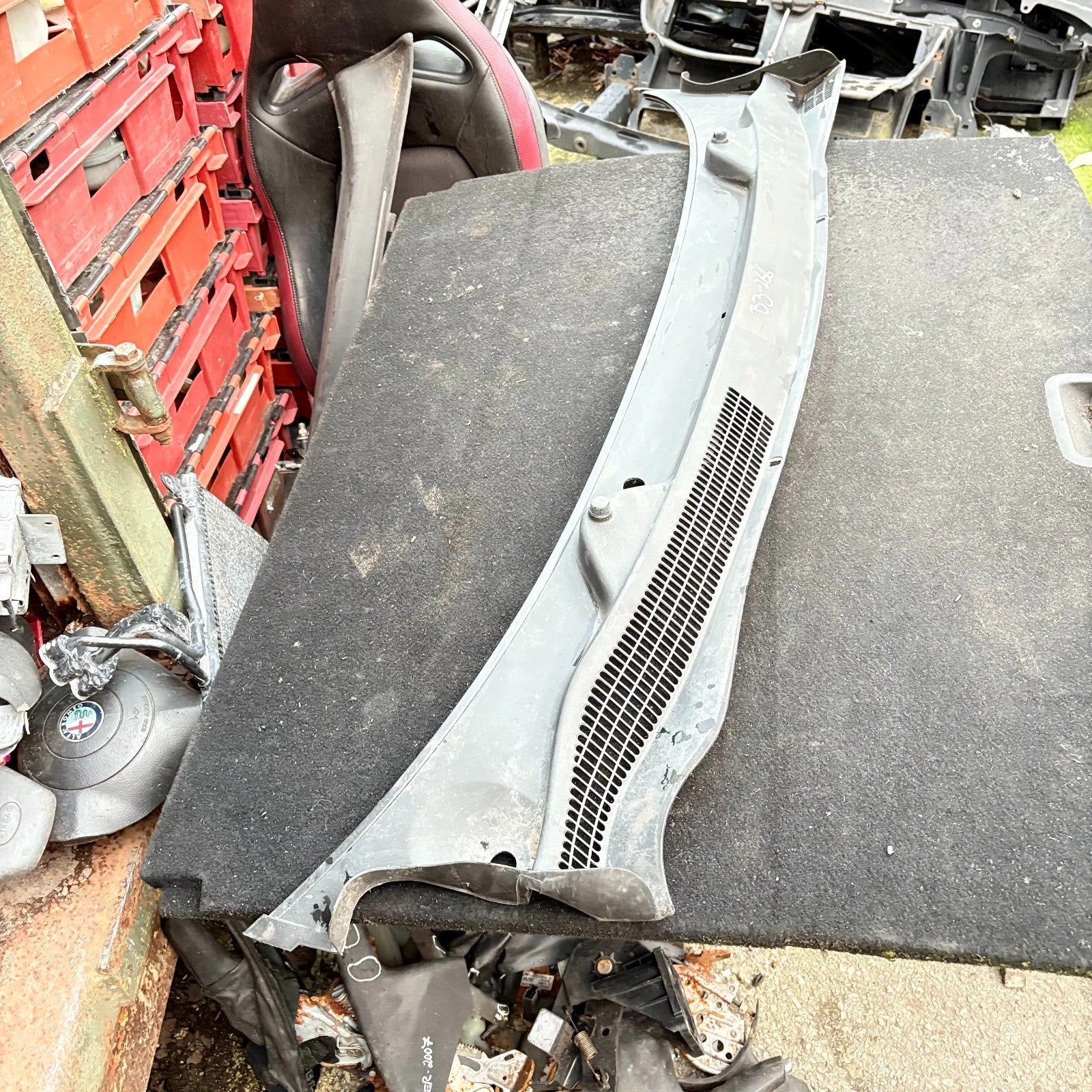 Vauxhall Corsa D 2006-2014 RHD Front Windscreen Scuttle Panel Trim 13322014RH