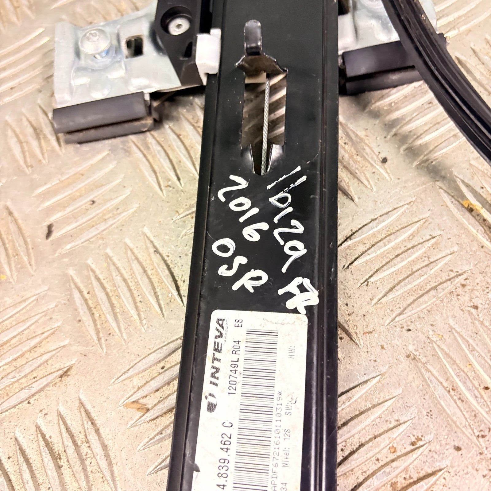 Seat Ibiza Fr 2002-2008 Window Regulator Driver Rear Right Side 6J4839462C