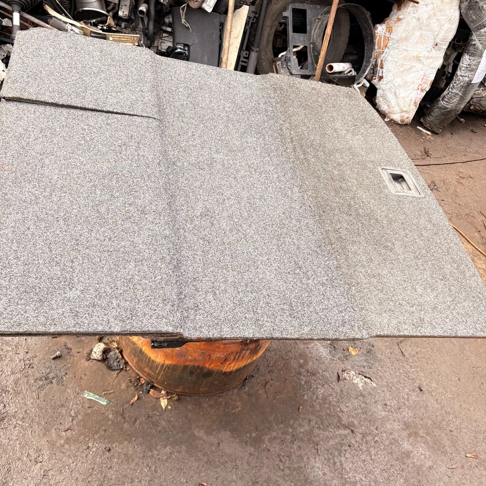 Volkswagen VW Tiguan 5N Boot/Trunk Floor Carpet Loading Panel Grey 5N0858855A