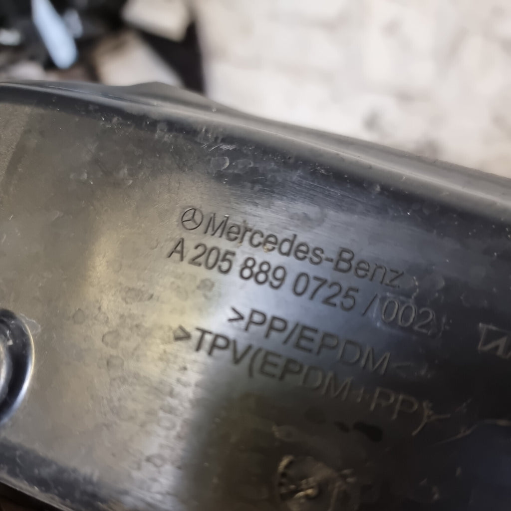 MERCEDES-BENZ C Cabrio A205 Front Left Wing Fender Seal Cover A2058890725 2016
