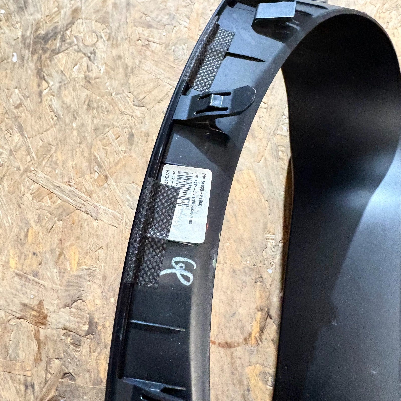 Kia Sportage QL 2016-2021 RHD Speedometer Dash Surround Trim 84830-F1900WK