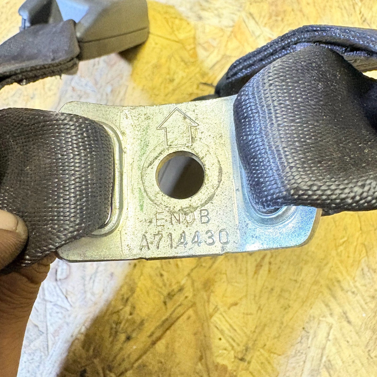 Daihatsu Sirion 2009 Seat Belt Buckle Rear Passenger Left Side