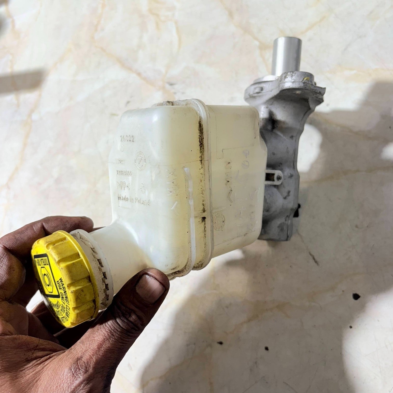 FIAT 500 BRAKE MASTER CYLINDER 32069666 HATCHBACK 2013