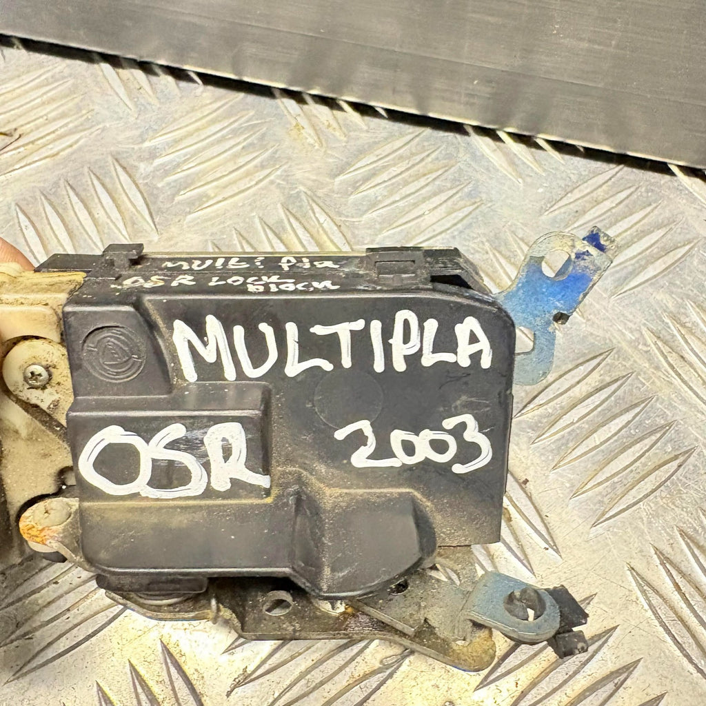 Fiat-Multipla 2003-OSR Door LOCK/Rear door lock mechanism
