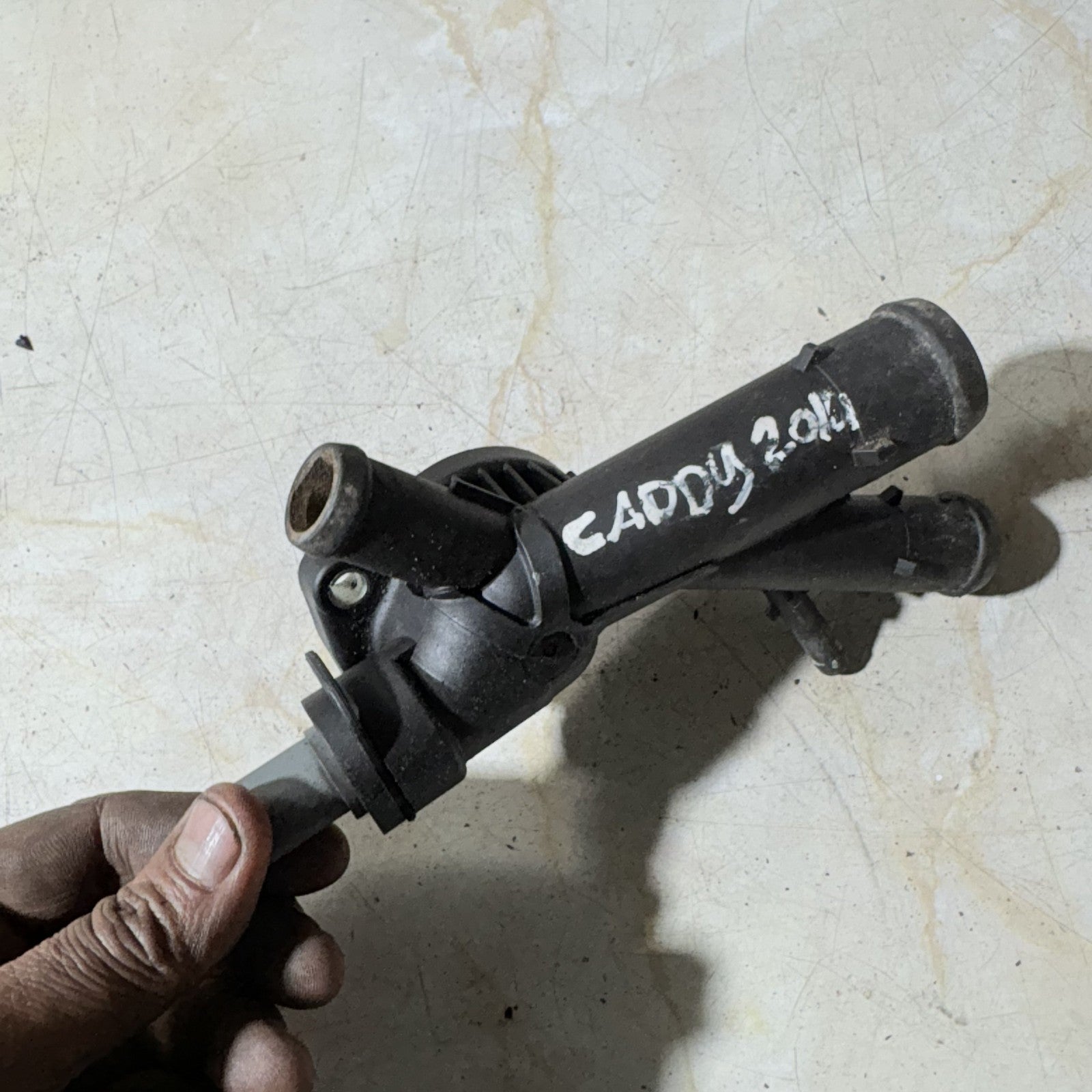 2008-2015 VOLKSWAGEN CADDY THERMOSTAT PIPE FLANGE 03L121131AA