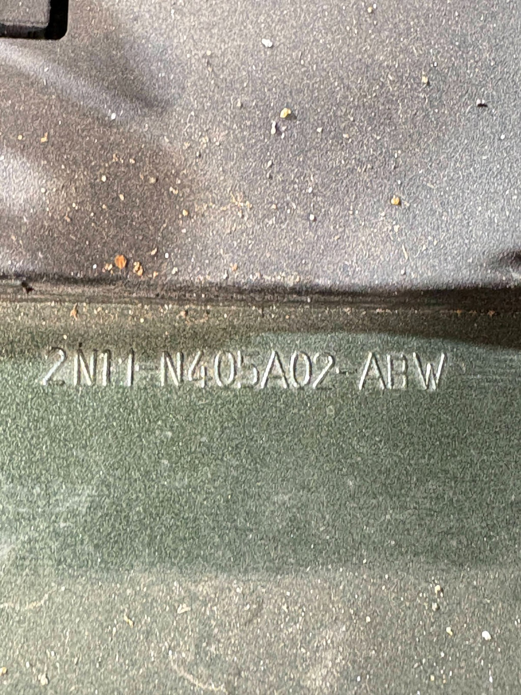 Ford Fusion MK1 2003-2010 Fuel-in Flap Cover 2N11-N405A02-ABW Silver-Green