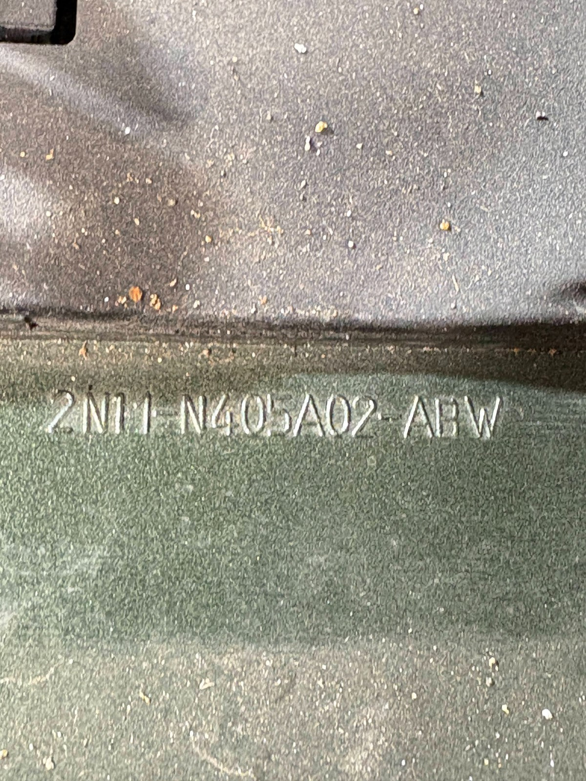 Ford Fusion MK1 2003-2010 Fuel-in Flap Cover 2N11-N405A02-ABW Silver-Green