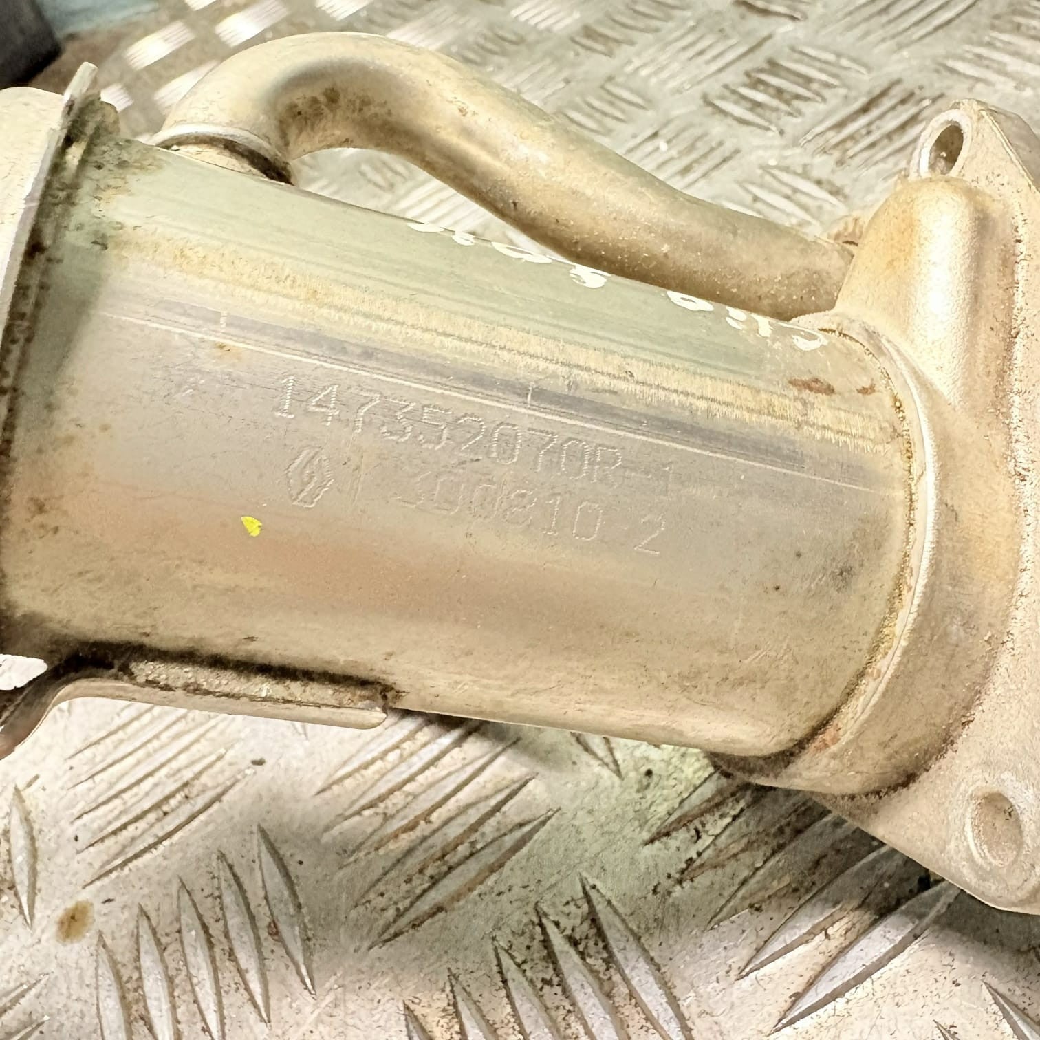 NISSAN QASHQAI 1.5 DIESEL 2011 EGR COOLER 147352070R