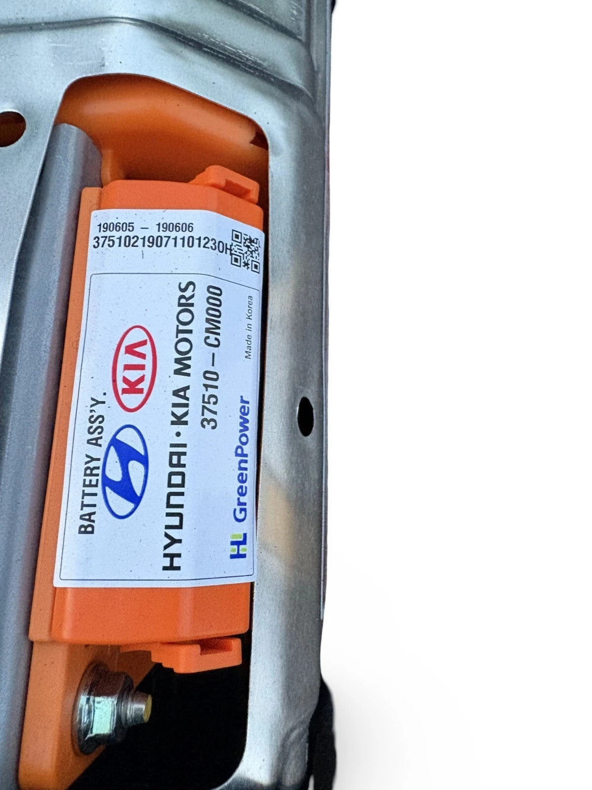 Hyundai KONA HYBRID HYBRID BATERRY AKU 37501CM000, 100RES-020042