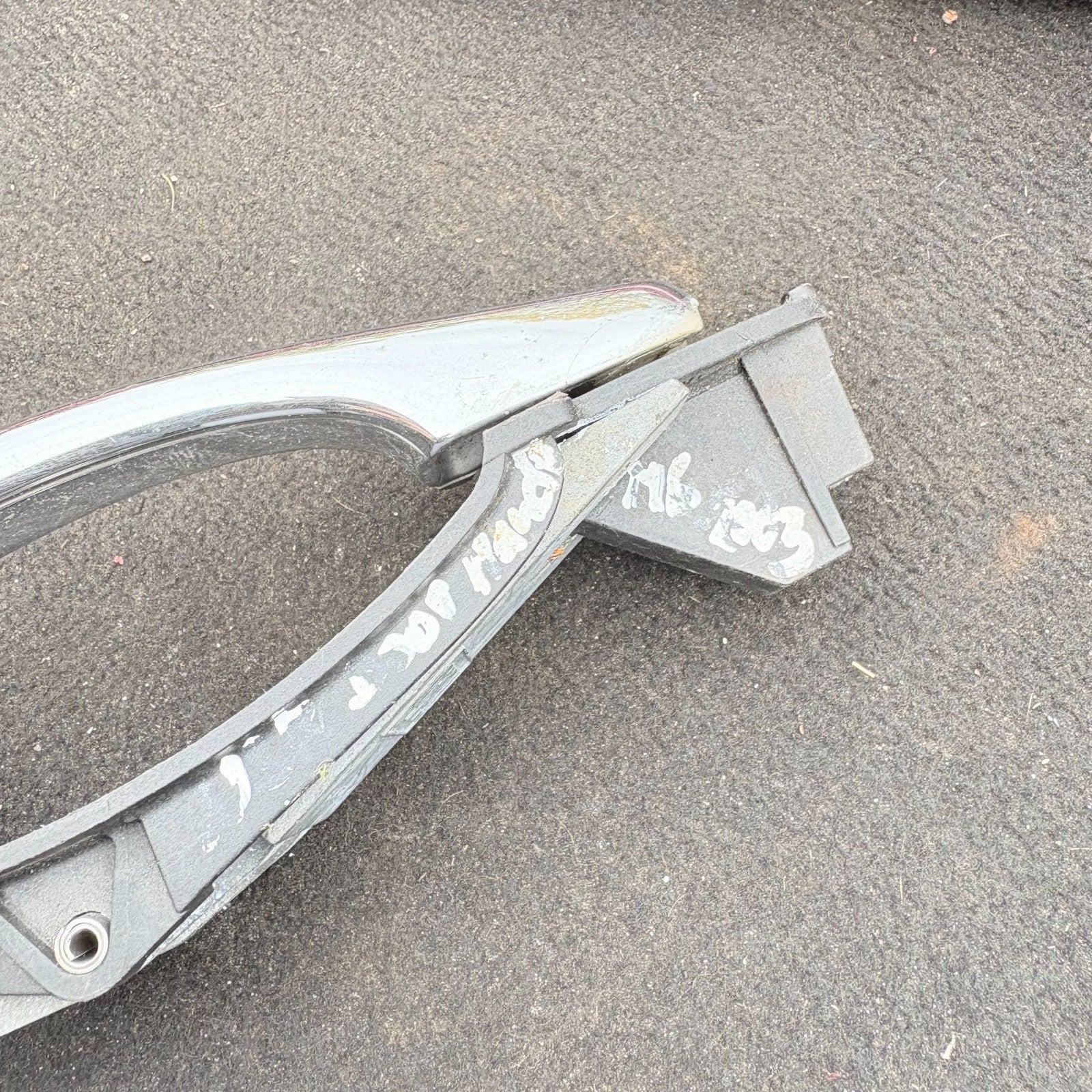 MG ZT MK1 2002-2005 PASSENGER SIDE FRONT EXTERIOR DOOR HANDLE CHROME