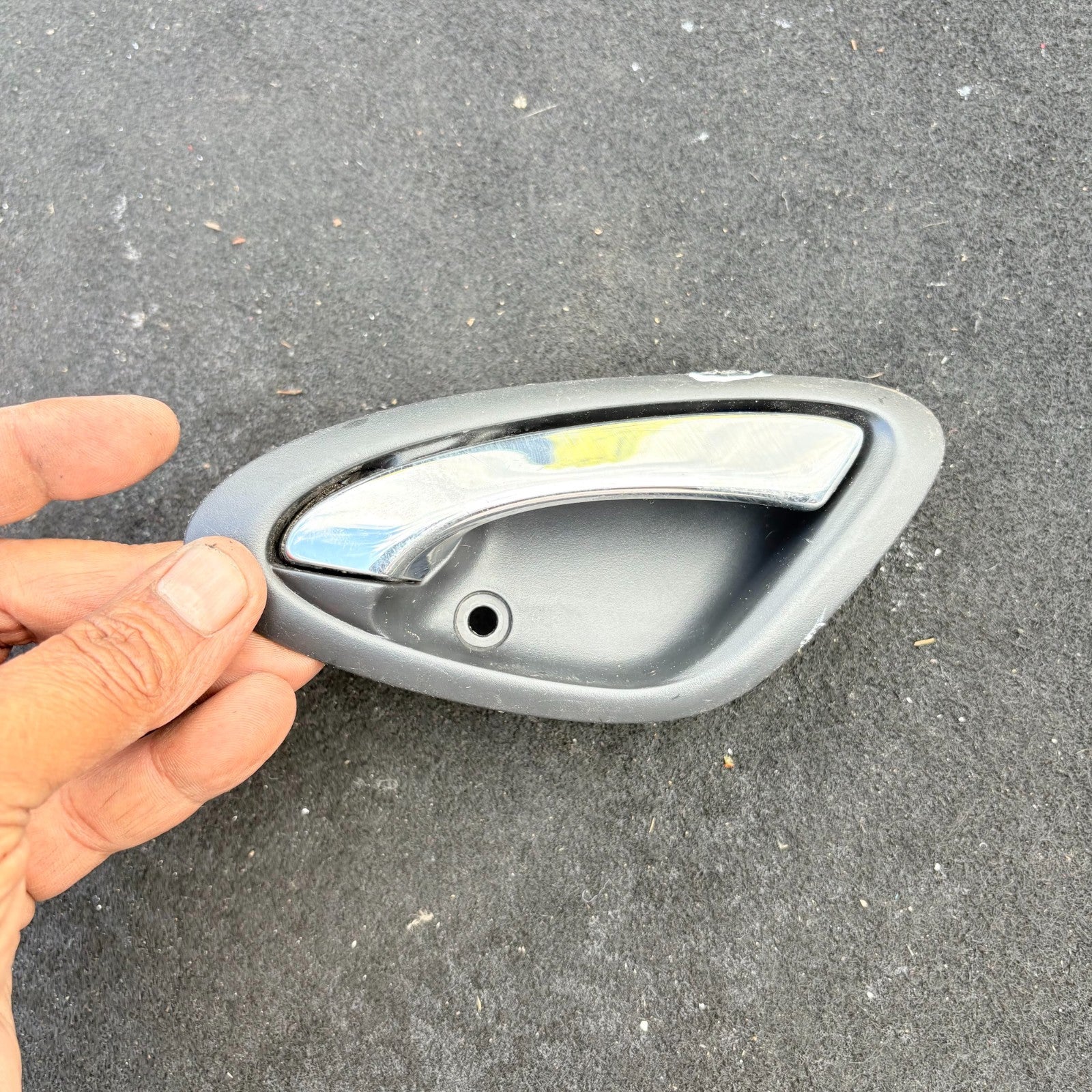 Honda Jazz 2007 O/S Rear Driver Right Side Door Handle Interior