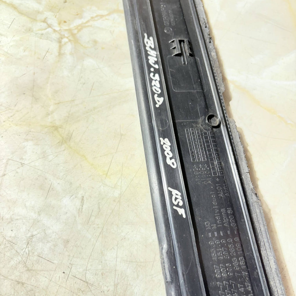 2008 BMW 3SERIES E91 320D LCI ESTATE FRONT LEFT KICK PLATE SILL TRIM 7183109 NSF