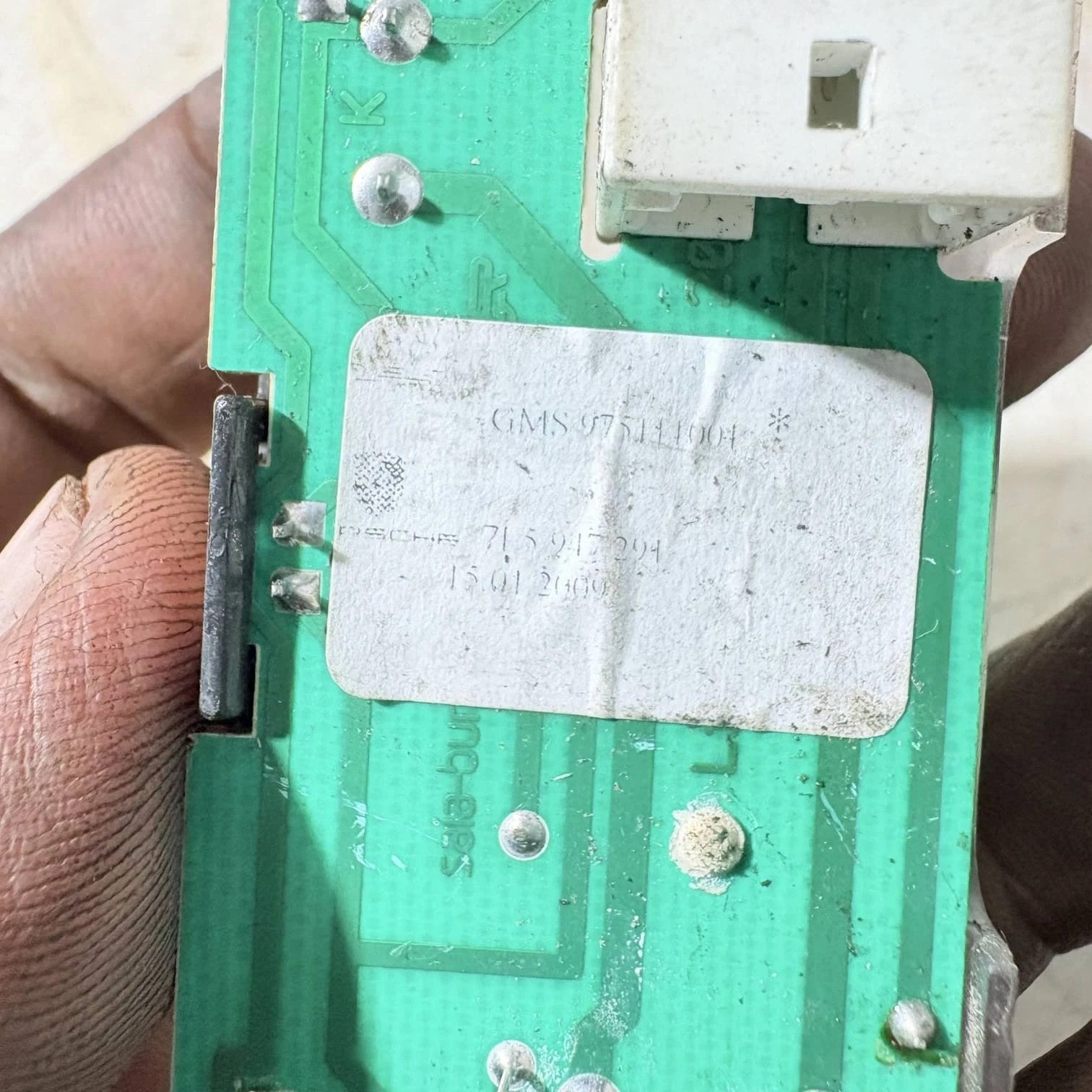 Porsche Cayenne 955 957 NS Left Rear Interior Courtesy Light Switch 7L5947291