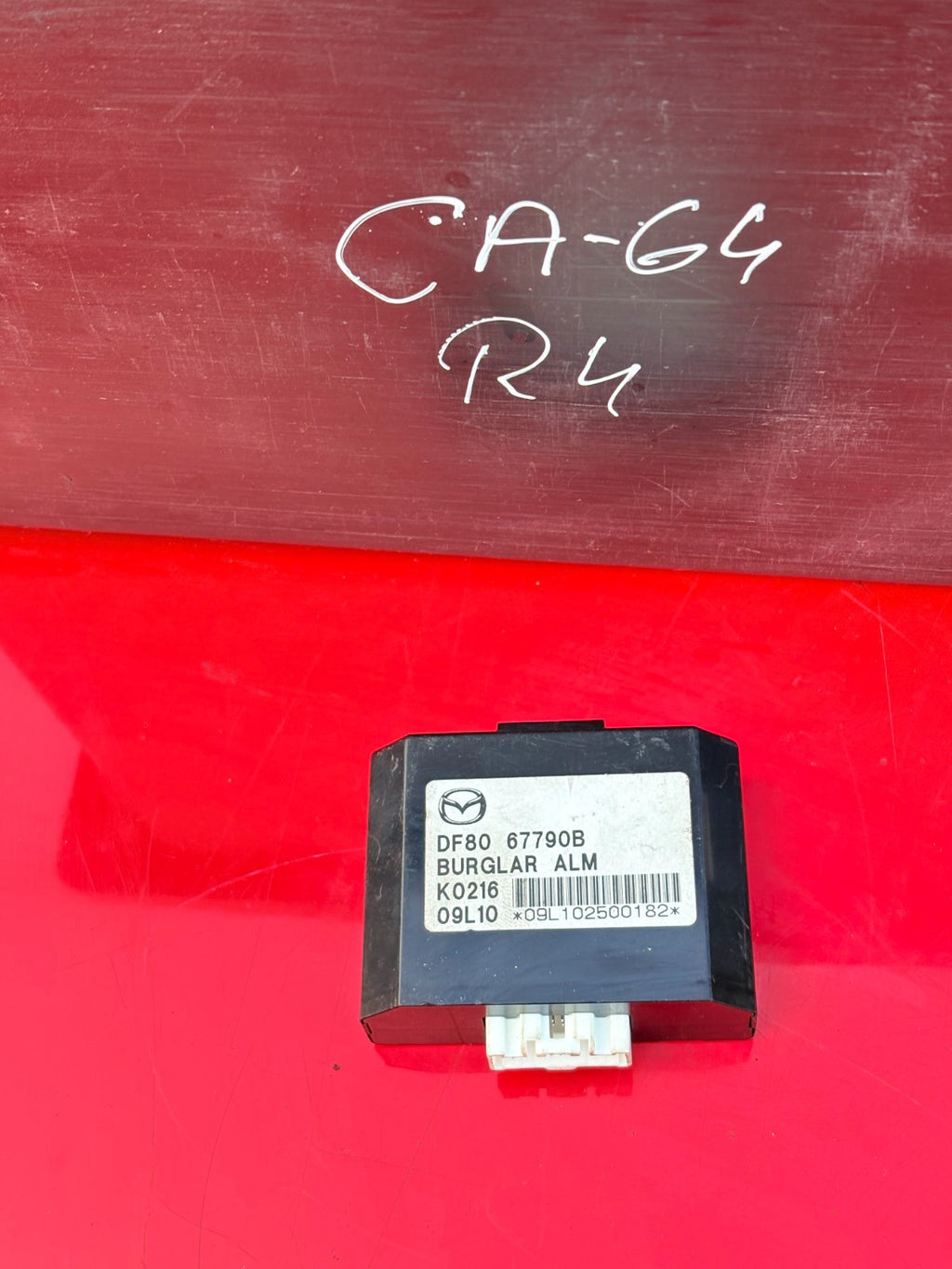 MAZDA 2 2010 BURGLAR ALARM CONTROL MODULE DF80 67790B