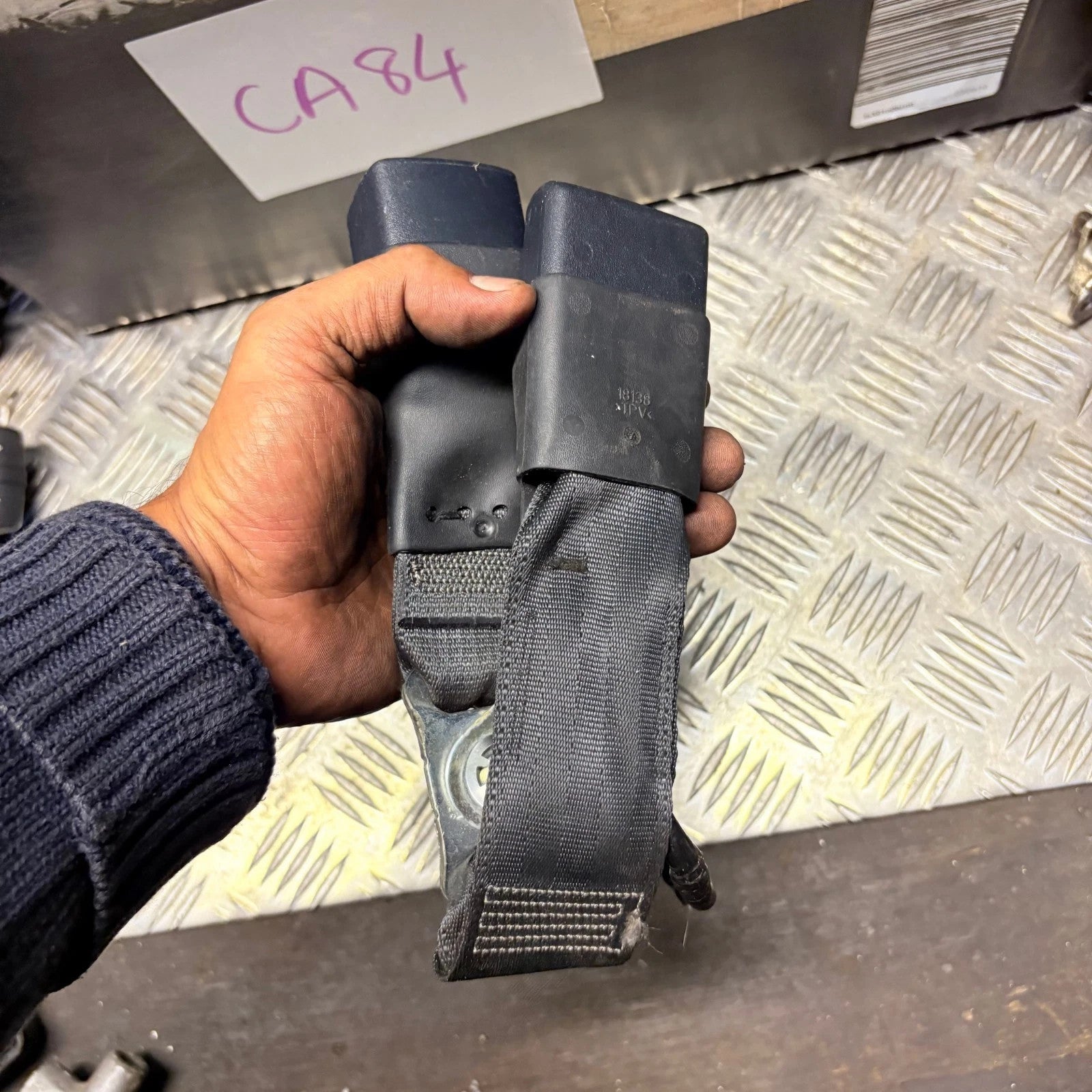 Toyota Yaris 2011-2020 Left Rear seat belt buckle