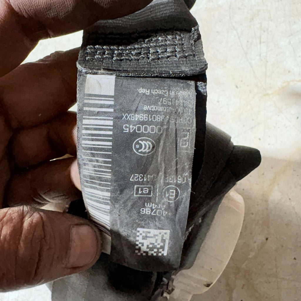 CITROEN DS3 MK1 REAR SEAT BELT 2009-2019 34140294B