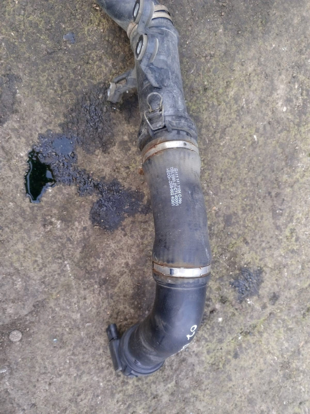 MERCEDES CLK THROTTLE BODY TOP INTAKE PIPE WITH SENSOR A 111 141 11 04 03/20