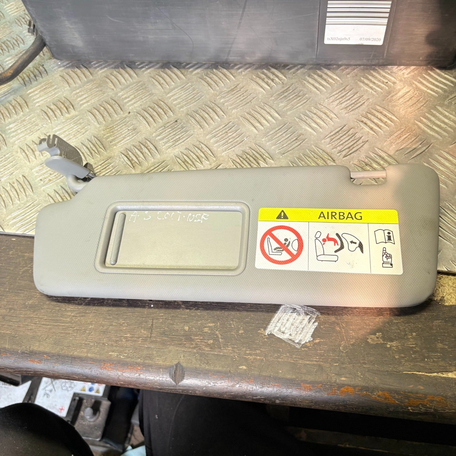 Audi A3 8V 2013-2020 RHD Left Passenger Sun Visor Mirror 8V2857551G