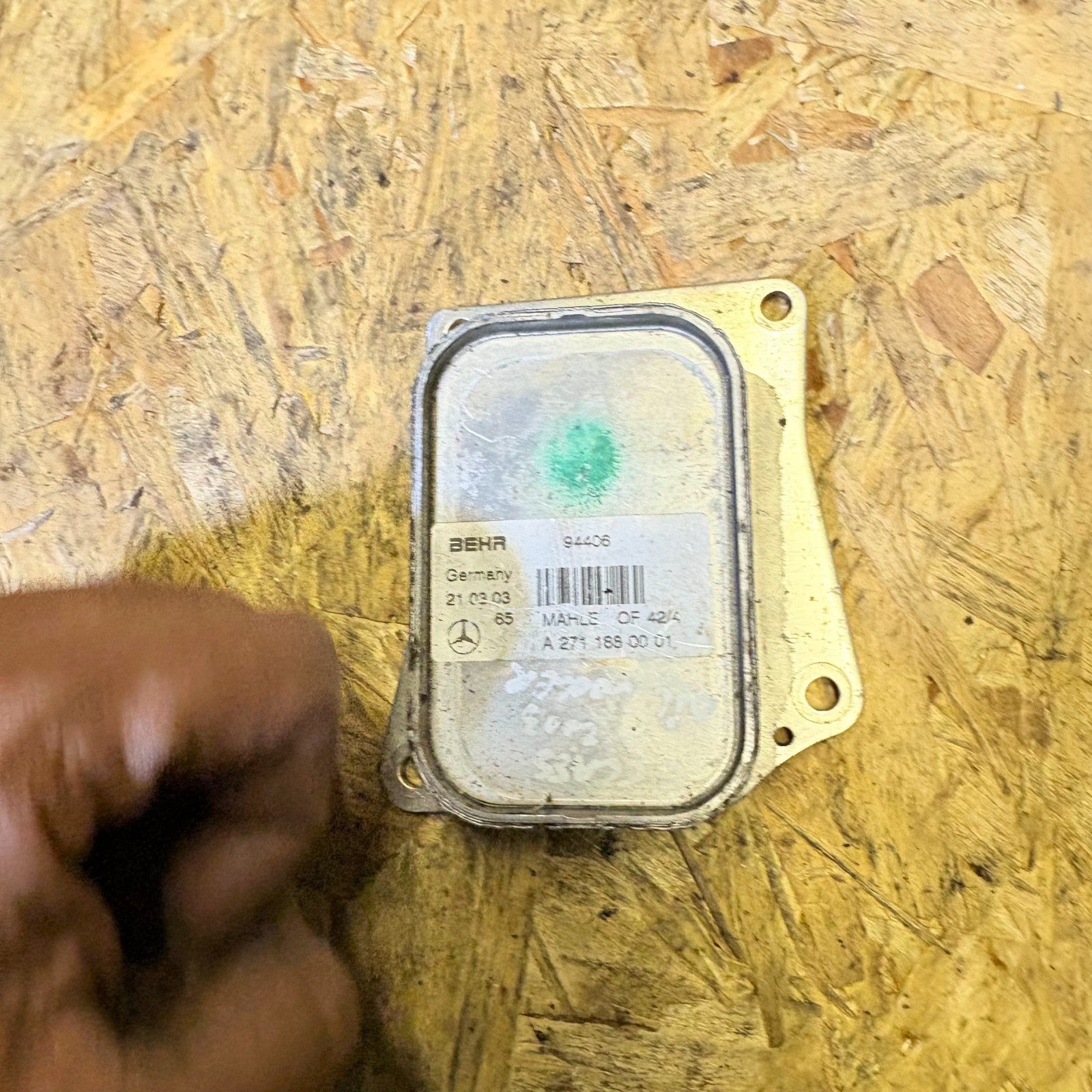 A2711880001 RADIATOR OIL COOLER (Oil Cooler) Mercedes-Benz C Class 2003