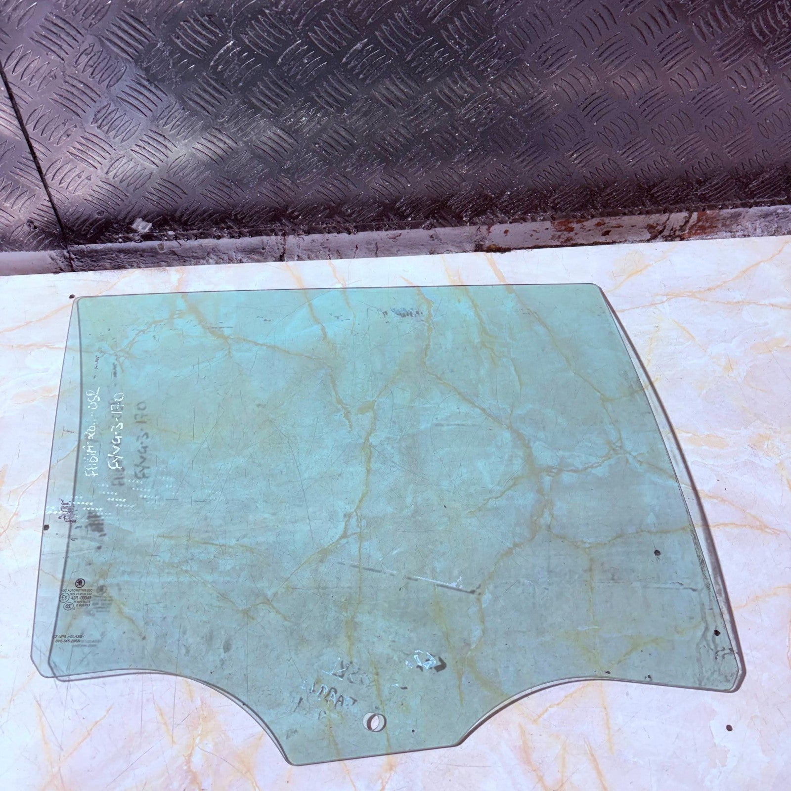 SKODA Fabia 2014-2021 Rear Right Offside Door Window Glass 6V6845206A