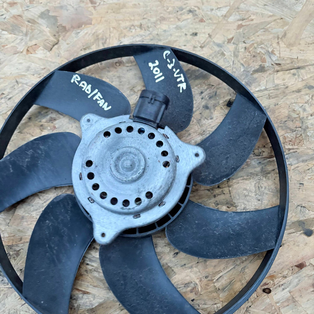 Citroen C3 2009-2013 Radiator Cooling Fan Motor & Blade 9682895680 7 Blade