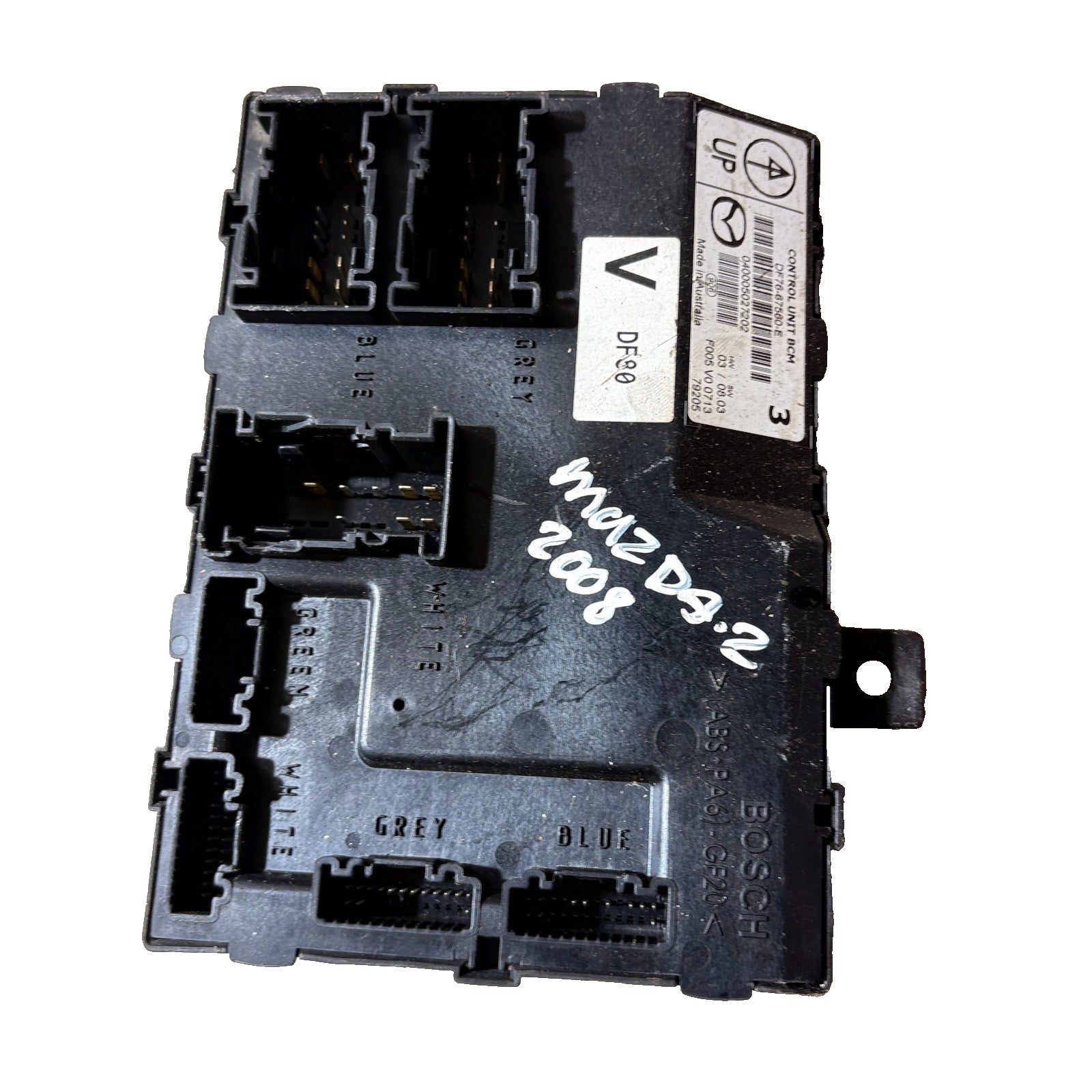 MAZDA 2 DE 2007-2014 BCM Body Control Module DF76-67560-E Bosch F005V00713