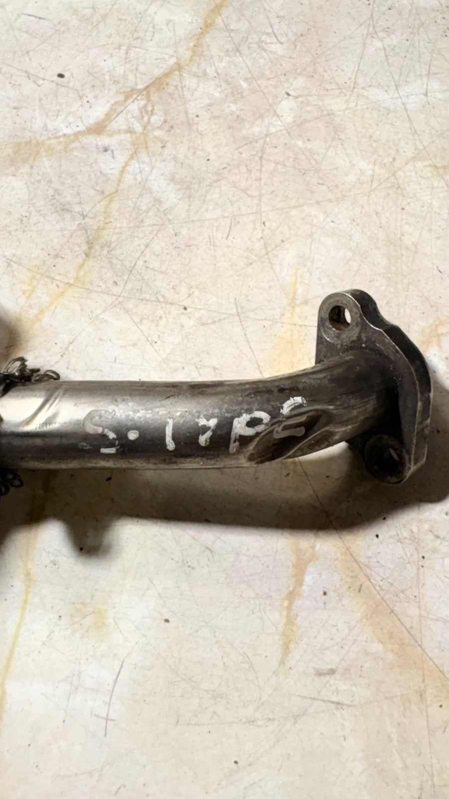 Jaguar S-Type EGR valve line pipe hose