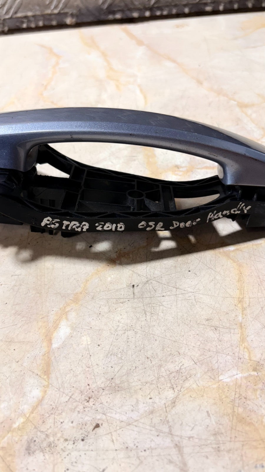 Vauxhall Astra J Right Driver Offside Rear Outer Door Handle 2010