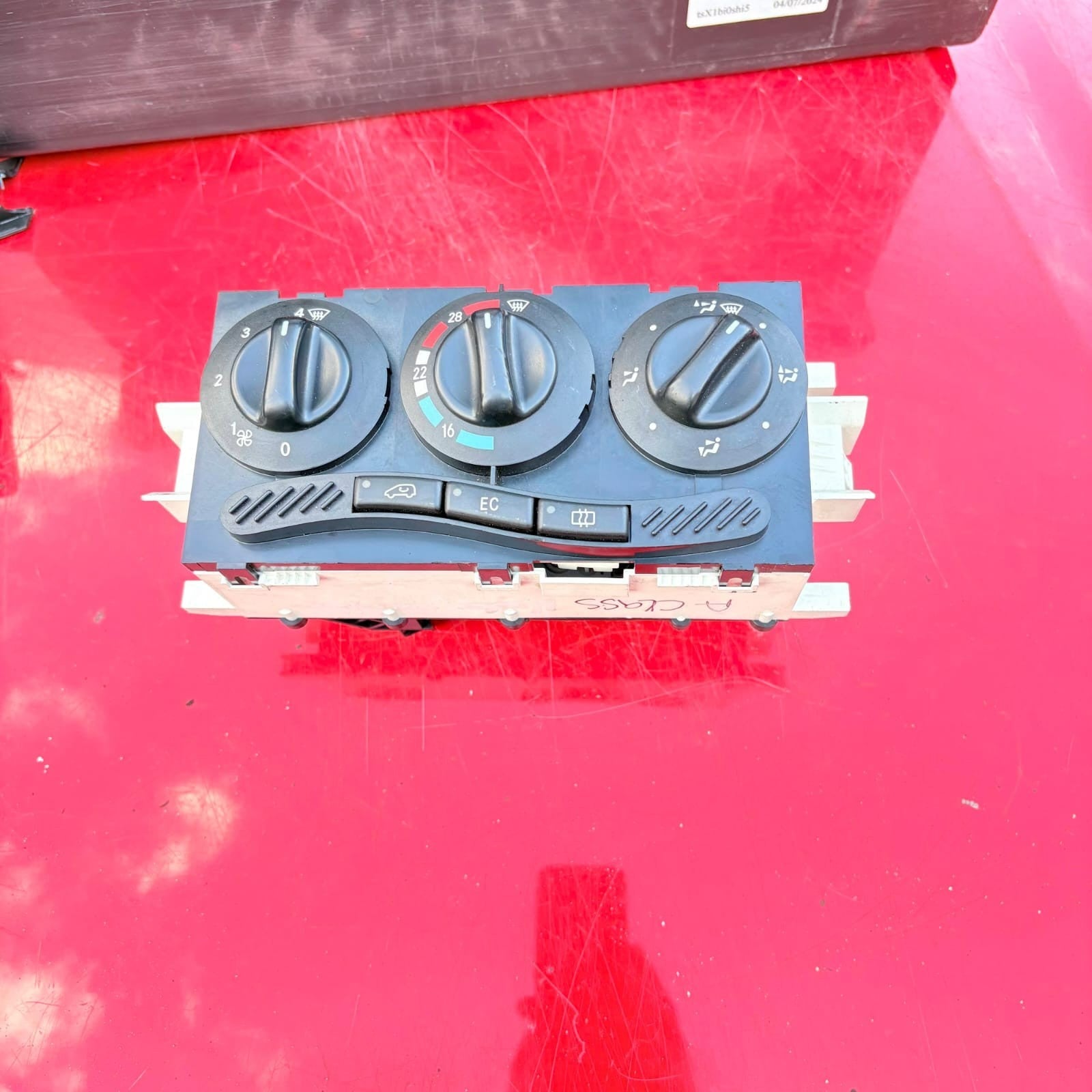 1688300485 Mercedes Benz A Class Climate Temperature Switch Panel