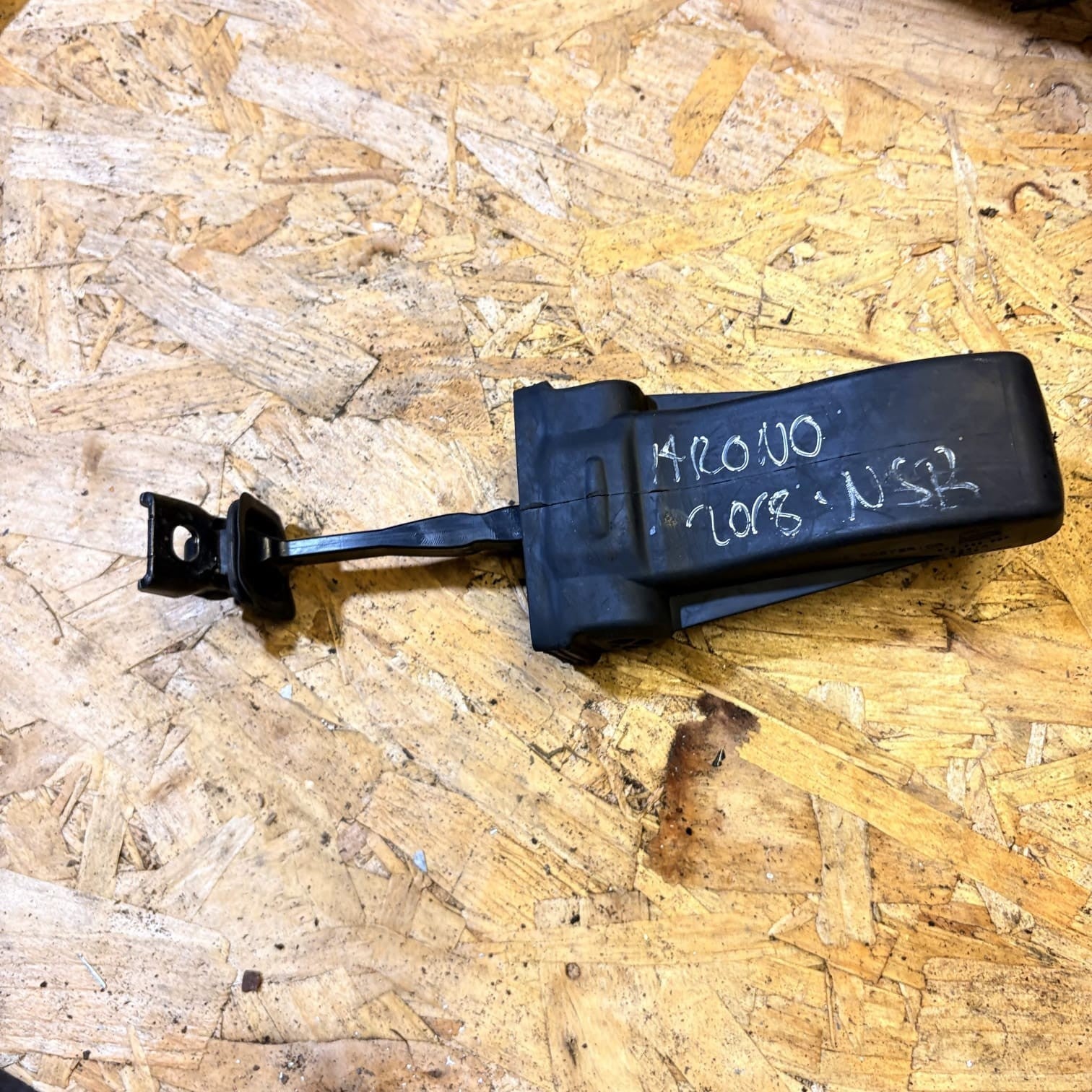 2018 AUDI A3 SALOON PASSENGER REAR DOOR CHECK STRAP 8V5837267