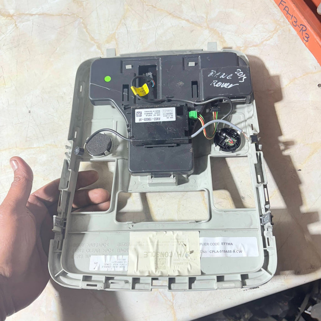 RANGE ROVER 2013 INTERIOR ROOF LIGHT AW93-15K609-AF