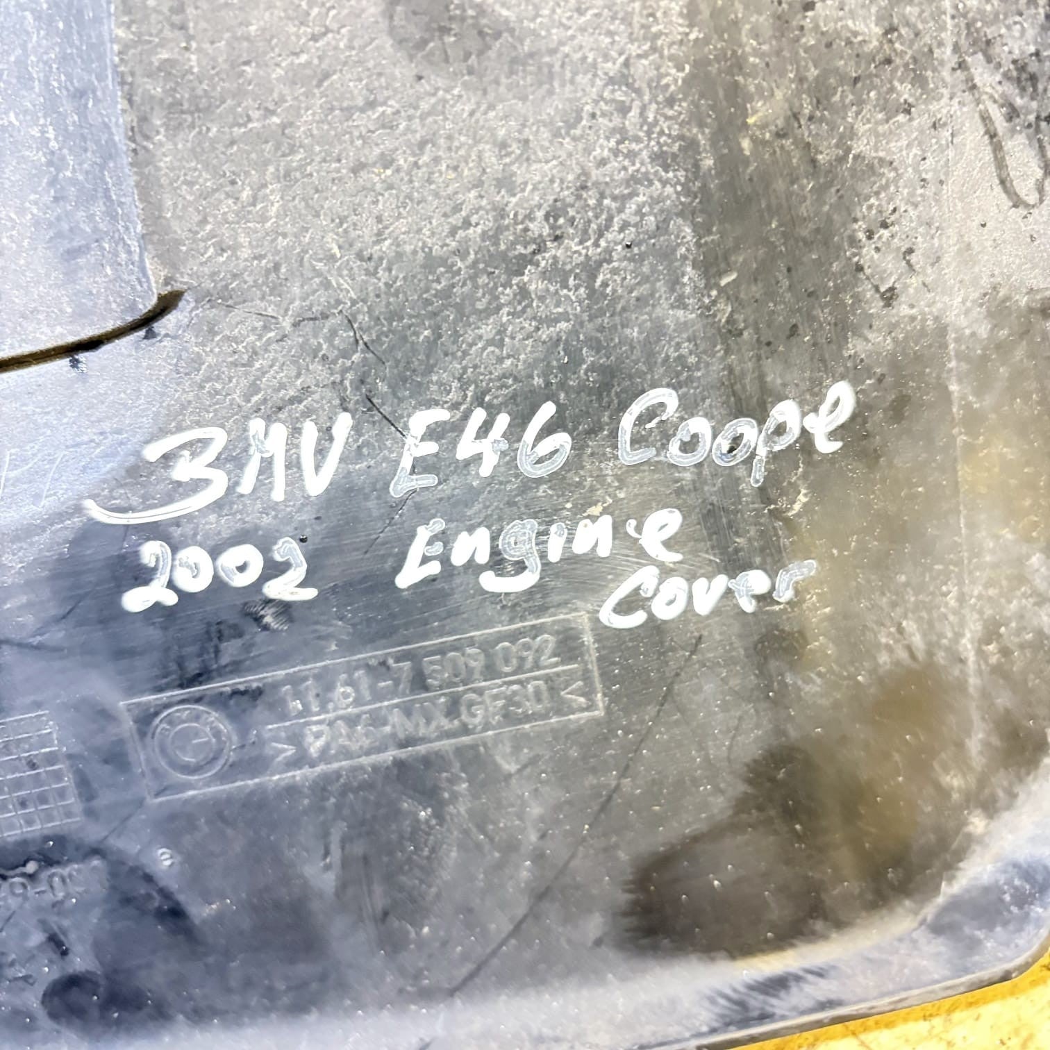 BMW 3 SERIES E46 2001-2005 316i 318i N42 N46 ACOUSTIC ENGINE COVER 7509092