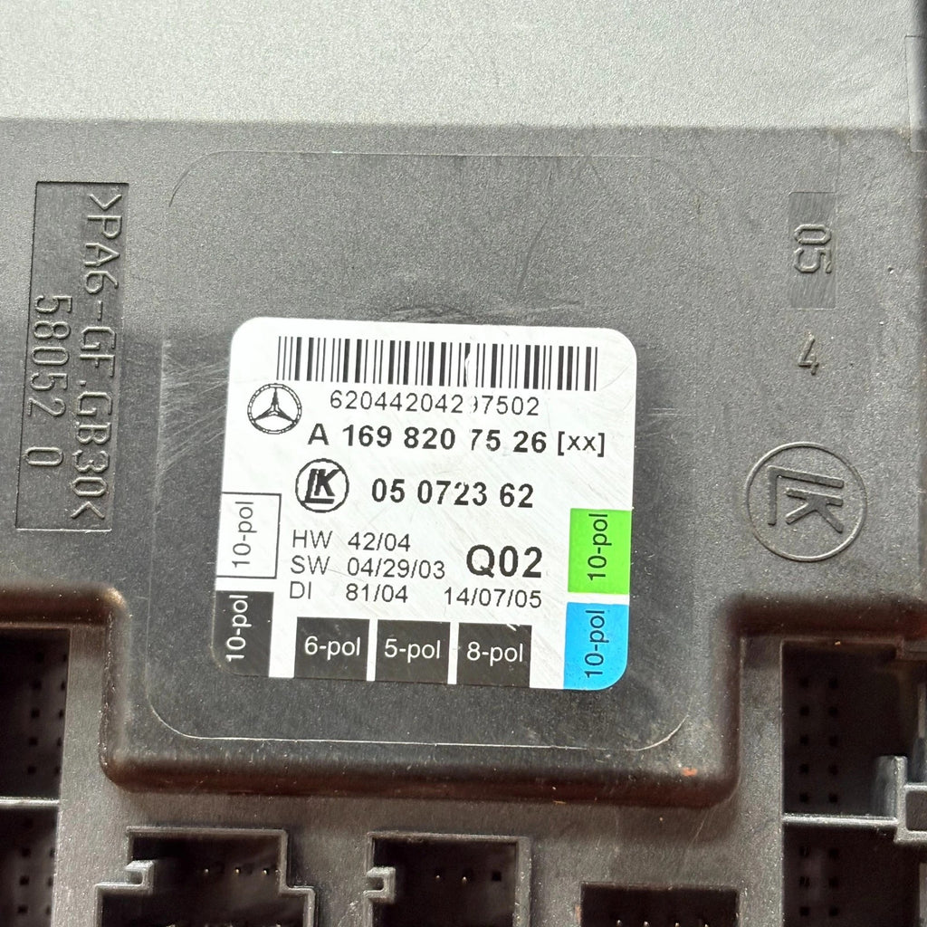 Mercedes A150 2005 Door Control Unit Left N/S Rear A1698207526