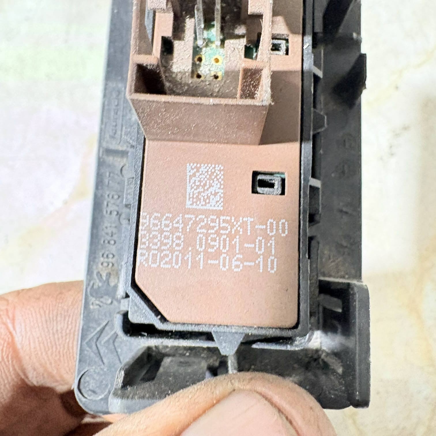 CITRO?N C3 II 2013 Central Locking Switch 96647295XT-00